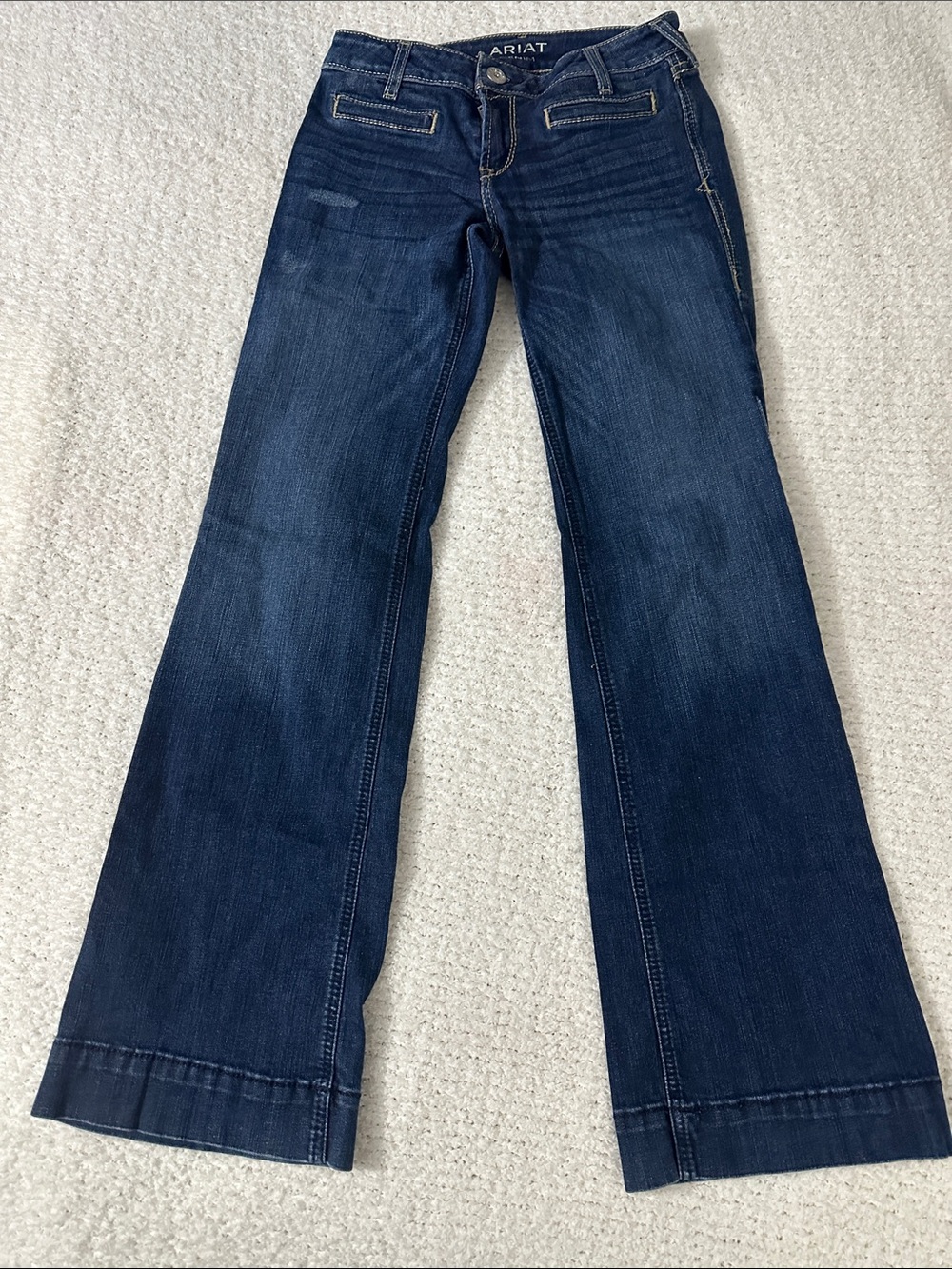 Ariat Dark Blue Wide Leg trouser Jeans size